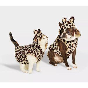Target Halloween Leopard Cat and Dog Hoodie Hyde & EEK! Boutique™ Size XS